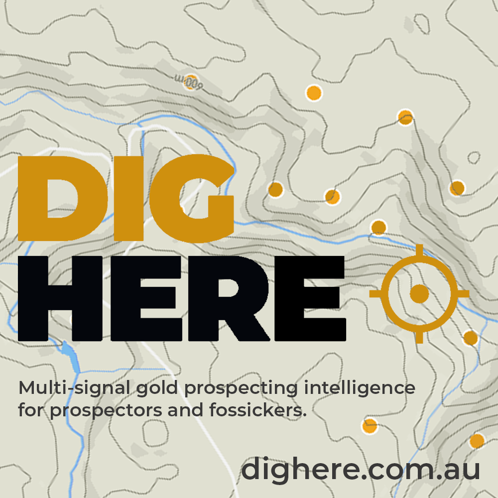 DigHere - Multi-signal gold prospecting intelligence